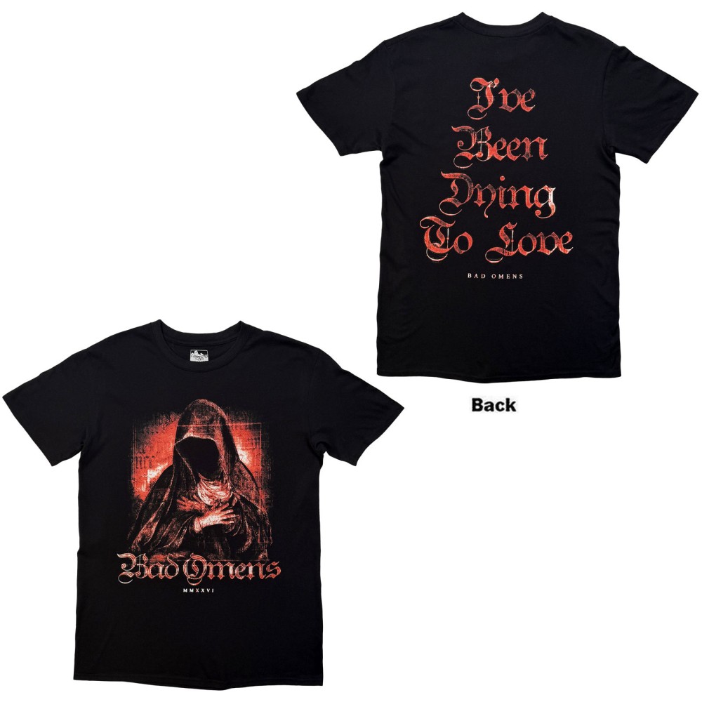 Bad Omens - Dying To Love Mens Tshirt - Black